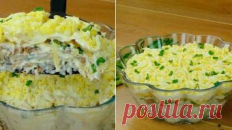 Пикантный салат с тунцом 
Быстрая и вкусная идея