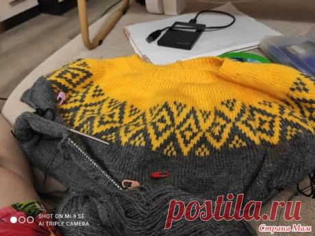 пуловер-лопапейа Ликке - Жаккард - Страна Мам