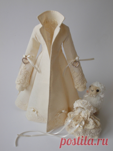 PDF sewing pattern for COAT for Tilda doll 65 cm | Etsy