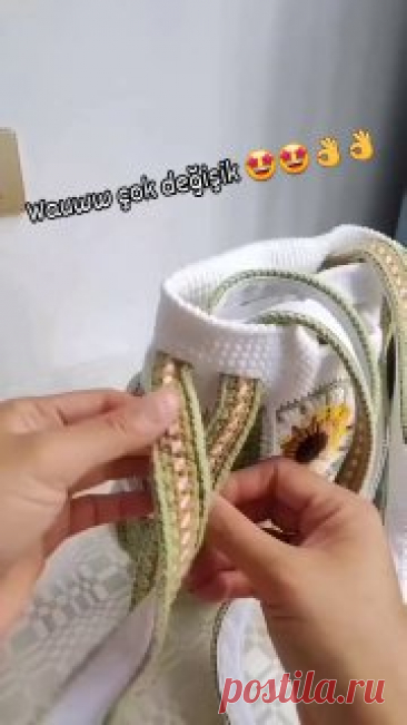 Ручки для сумки! Идея!  #вязание  • #сумка  садовый гид с ларисой зарубиной