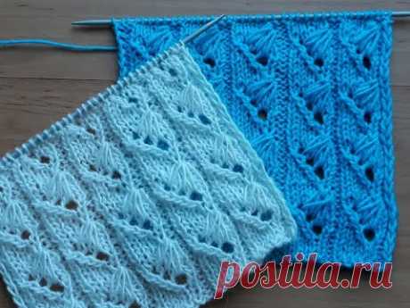 Узор спицами для женского жилета, кардигана