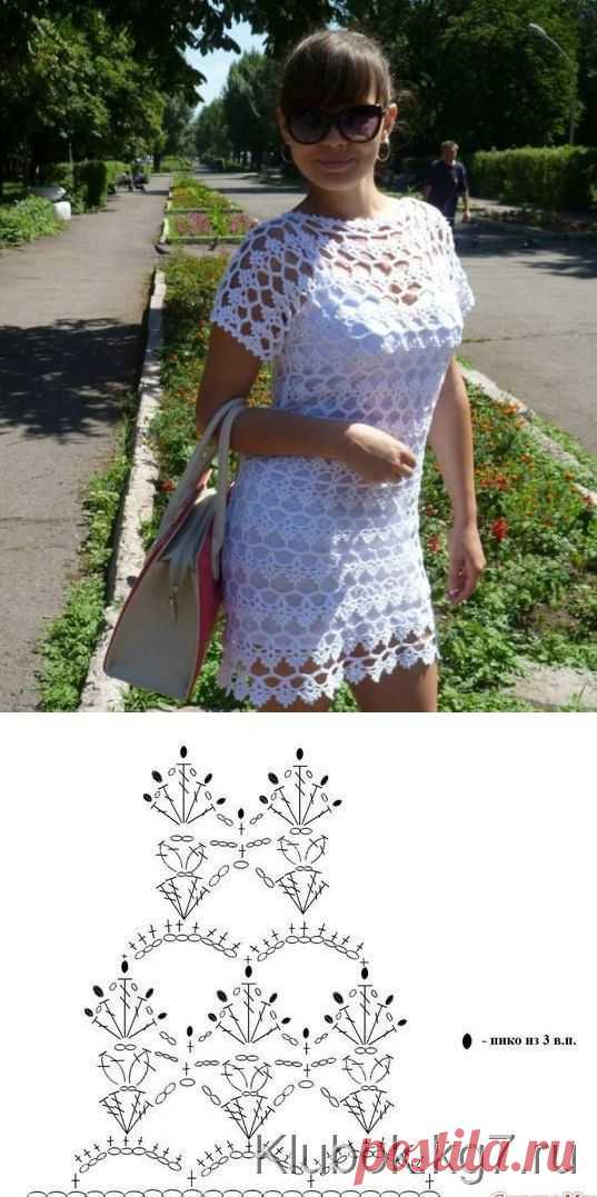 Белое платье