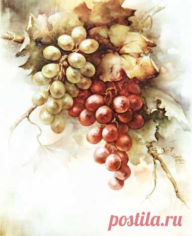 Цветочная нежность в картинах Sonie Ames...