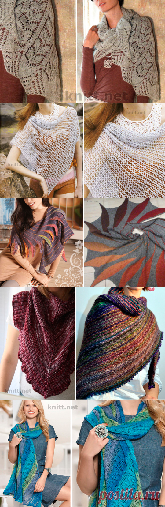 Архивы шаль - knitt.net | Все о вязании
