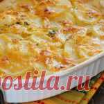 Картофельная запеканка с курицей в мультиварке - Запеканка в мультиварке от 1001 ЕДА