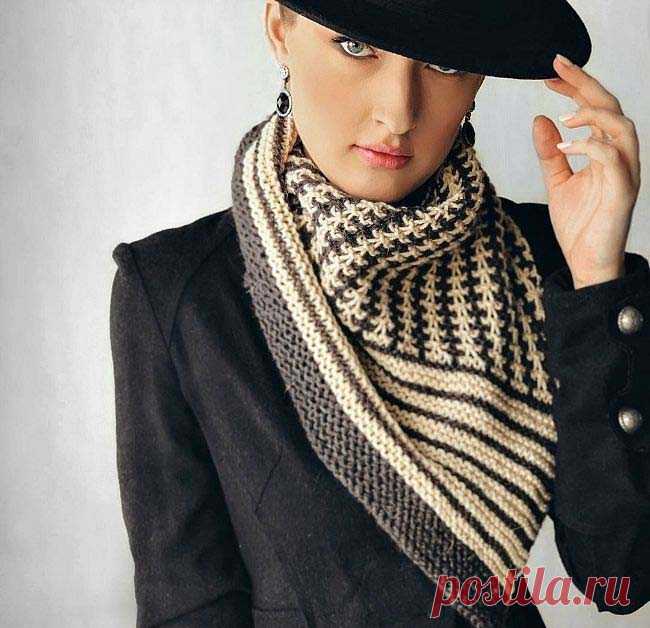 Как связать мужской бактус спицами
