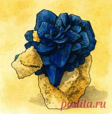 Азурит: синее сердце земли и эхо древности — STRANI.ru