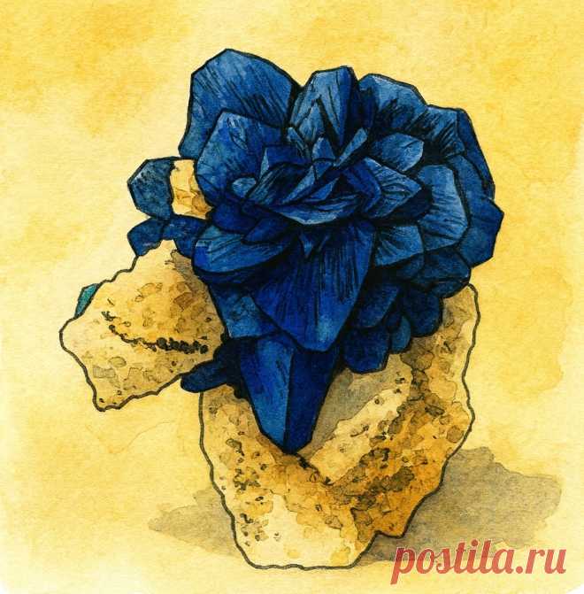 Азурит: синее сердце земли и эхо древности — STRANI.ru