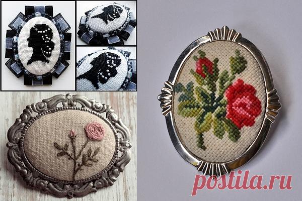 Броши своими руками