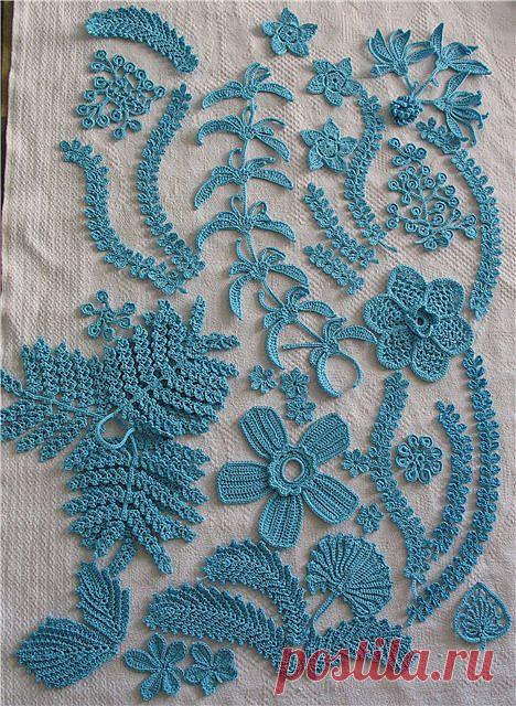 МОТИВЫ ИРЛАНДСКОГО КРУЖЕВА.