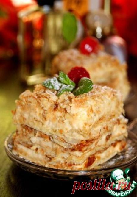 Мильфей с лимонным кремом патисьер