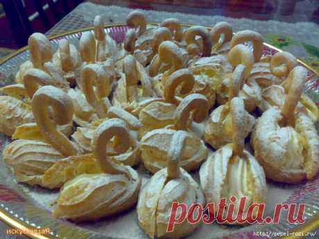Нежные заварные пирожные своими руками!