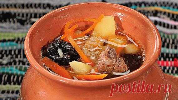 Суп Хорда с черносливом(баранина)