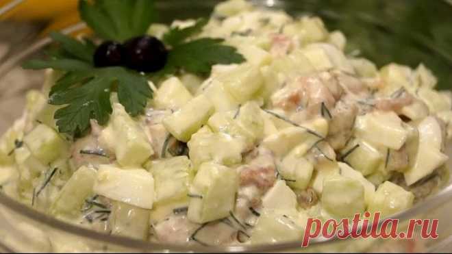 Невероятно Вкусный и НЕЖНЫЙ САЛАТ. Съедается быстрее, чем готовится!