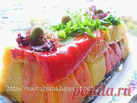 With love : Мясной террин с овощами и кавказскими специями