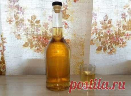 Яблочная настойка.