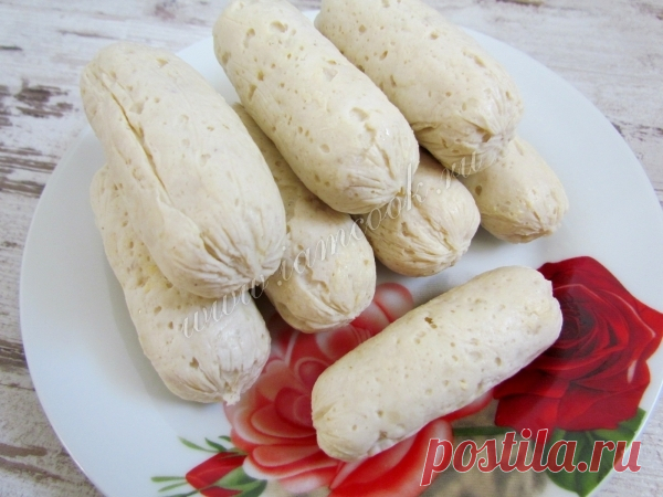 Домашние куриные сосиски, рецепт с фото. Готовим сосиски из курицы по-домашнему.