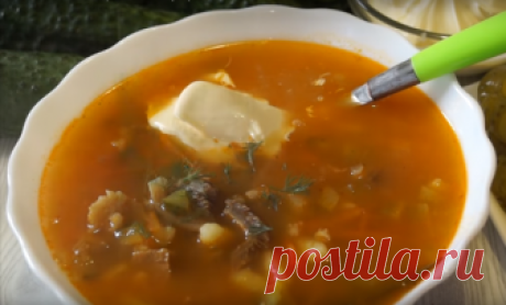 Рассольник с перловкой, невероятно сытный, наваристый и очень вкусный! Ну просто объедение! | Вкуснейшая простота | Яндекс Дзен