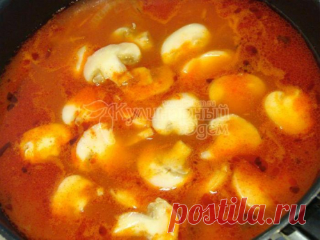 Универсальный подлив с шампиньонами