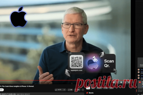 🔥 На взломанный YouTube-канал Apple залили фейковое видео с Тимом Куком, который просит биткоины
👉 Читать далее по ссылке: https://lindeal.com/news/2024091005-na-vzlomannyj-youtube-kanal-apple-zalili-fejkovoe-video-s-timom-kukom-kotoryj-prosit-bitkoiny