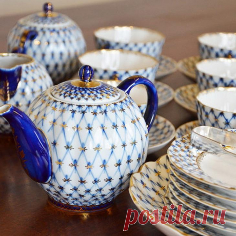 История знаменитого узора "Кобальтовая сетка" от ИФЗ