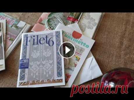 Журналы Mani di Fata /филейное вязание/вязание крючком Посмотрим новенькие журналы вязания крючком и в филейной технике Сайт салфетка дорожка Здесь я рассказывала и показывала покупки от Mani di fata и то,...