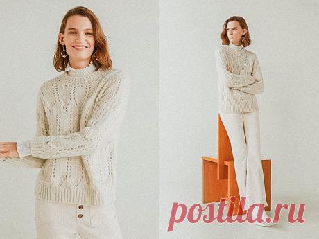 Один узор, 6 способов вязания. Подборка моделей с моими схемами | Вязунчик — вяжем вместе | Пульс Mail.ru У таких узоров техническое исполнение разное, но визуально это один и тот же паттерн.