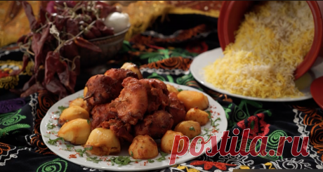 Паста тандури и курица stalic