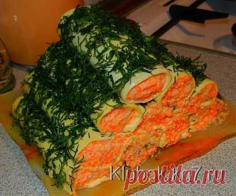 Закусочные сырные трубочки