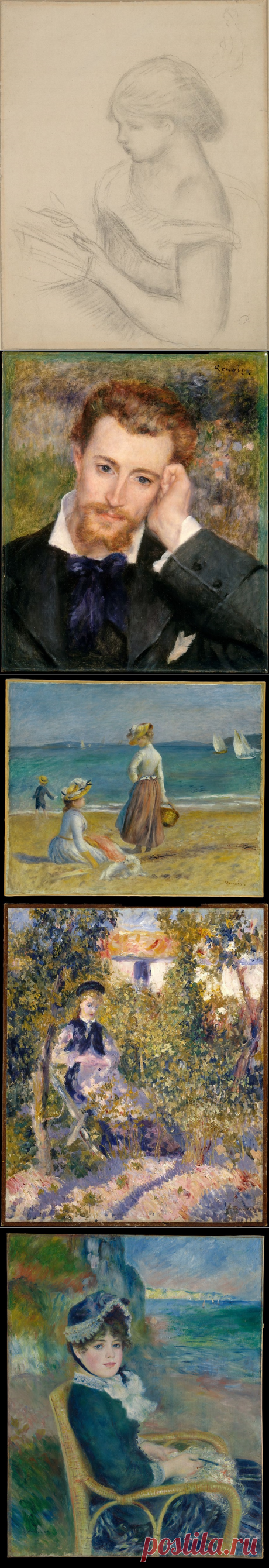Ренуар, Пьер-Огюст [1841-1919]. Metropolitan Museum of Art. Часть 1