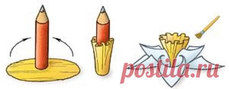 Нарциссы из бумаги