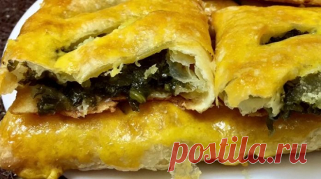 Слойки со щавелевой начинкой 
Хочу поделиться с вами рецептом обалденных слоек со щавелевой начинкой. Мои домашние любят выпечку, и я однажды в поисках чего-то вкусного и оригинального наткнулась на видео в ютубе. Рецепт очень п…