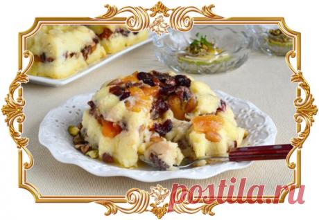 Манная каша с фруктами в духовке (рецепт для детей и не только)
Настоящую гурьевскую кашу варят на молоке. Чтобы снизить калорийность, блюдо можно приготовить и на воде.
Сложность: средняя.
Показать полностью…