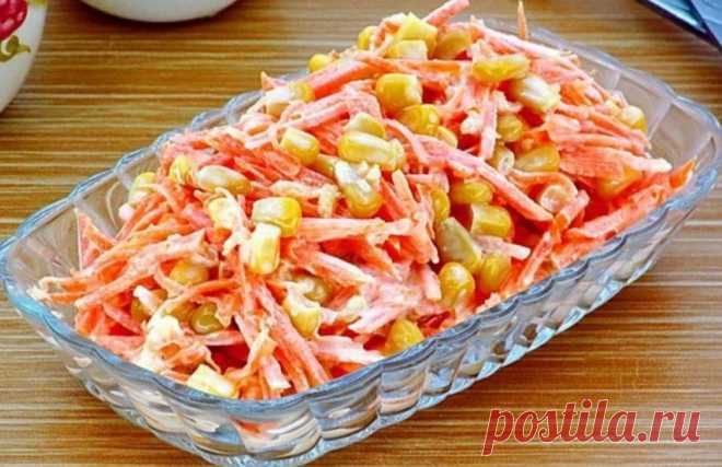 «Морковь по-французски» - рецепт салата, который удивляет своим вкусом и простотой Очень оригинальный салат, легкий с кукурузой, морковью и луком – настоящее буйство витаминов. Для приготовления вам потребуются такие ингредиенты: морковь, 2 крупные; лук, 1 шт; чеснок, 2зубчика; вода, 120 мл; уксус яблочный, треть ст.л; сахар, 1.5 ч.л; соль,1 ч.л.; кукуруза консервированная, половина банки; майонез. Процесс приготовления По вкусу вы еще можете добавить в салат немного […]