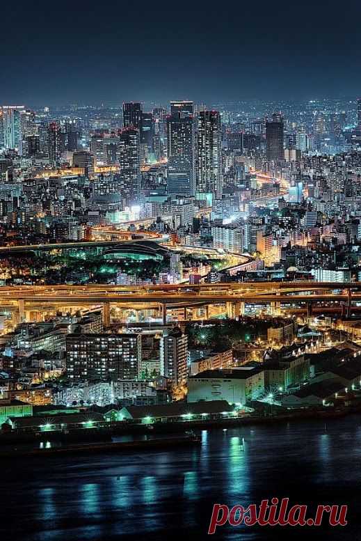 Osaka, Japan | A Japanese commercial center on the island of…  |  Pinterest • Всемирный каталог идей