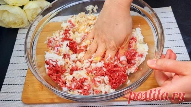 ПЕРЕМЕШАЙТЕ ФАРШ с... ВЕК ЖИВИ-ВЕК УЧИСЬ! Долго искала и НАКОНЕЦ - ТО НАШЛА. ПРАВИЛЬНЫЕ РЕЦЕПТЫ, делюсь.