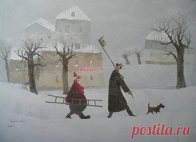 "Город, которого нет," на картинах Андрея Репникова | Тайны эпох | Яндекс Дзен