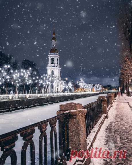 Снежный Питер, Россия (Большая коллекция фотографий) - artshots.ru