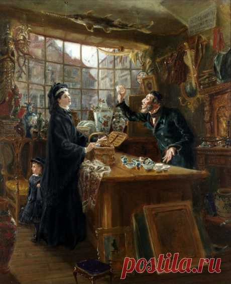 Художник Ralph Hedley (1851-1913)