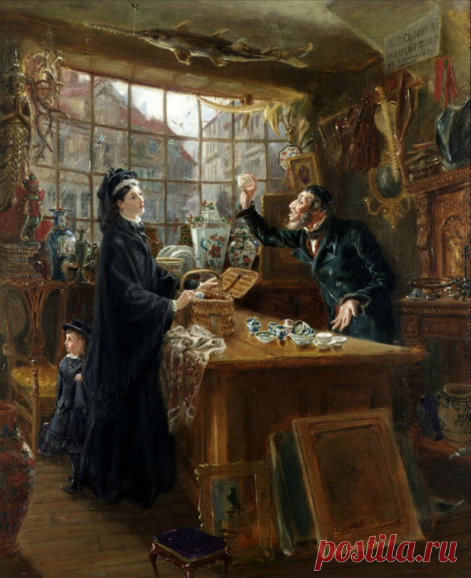 Художник Ralph Hedley (1851-1913)
