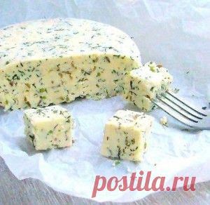 Ароматный домашний сыр