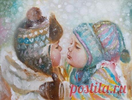 Светлые картины Аннет Логиновой.