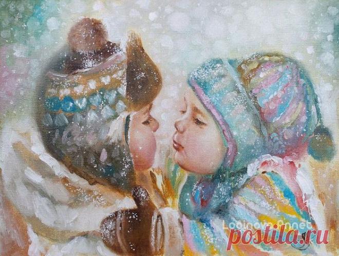 Светлые картины Аннет Логиновой.