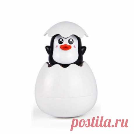 Игрушка-яйцо для ванной Пингвин