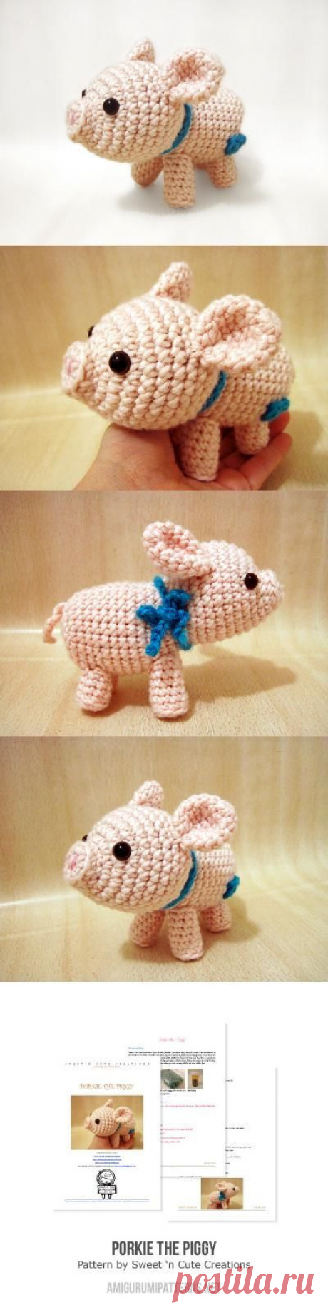 Porkie The Piggy Amigurumi Pattern