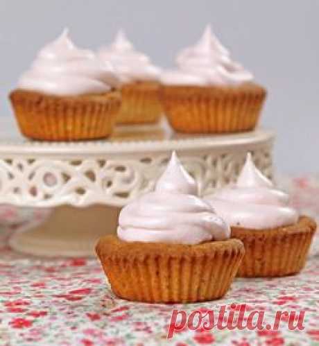 Корзинки с клубничным кремом Зефир - кулинарный рецепт.