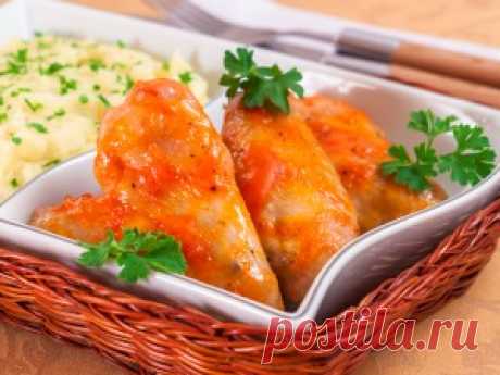 Куриные крылышки, запеченные в розовом соусе