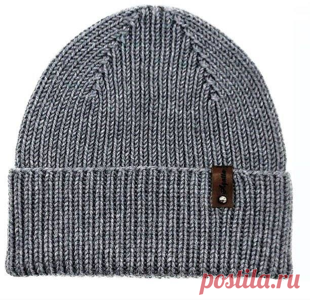 Вязаная женская шапка спицами: модная и теплая модель для осени | Вязание идеи для вдохновения | Дзен