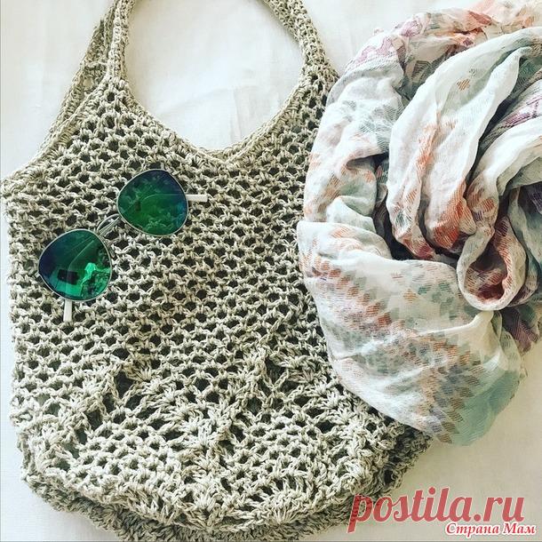 . Авоська крючком - Вязание - Страна Мам