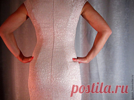 Шитье. Дублирование шва спинки платья. Полезнейший видеоурок